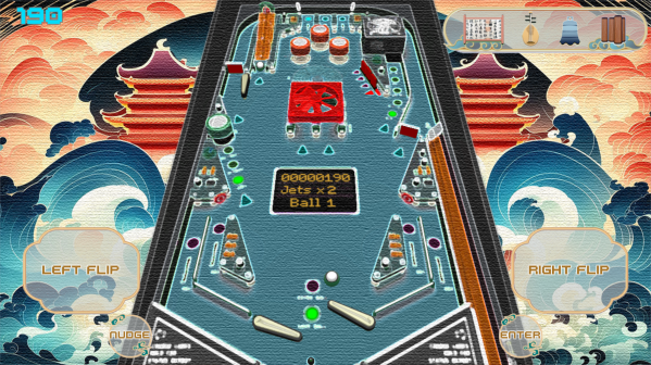 Sinicism Pinball game screenshot