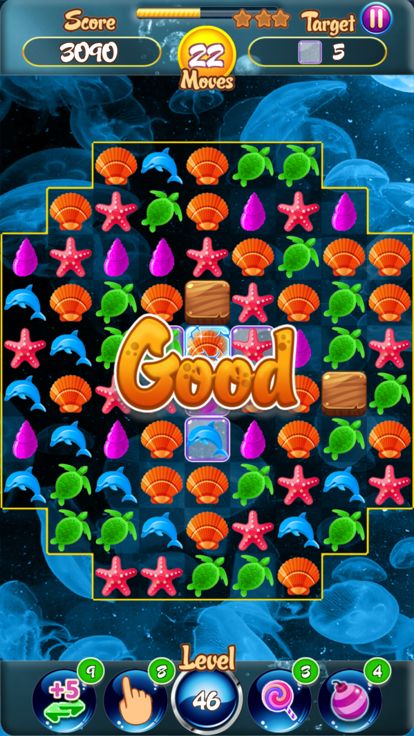 Dream Bubble Golden game screenshot